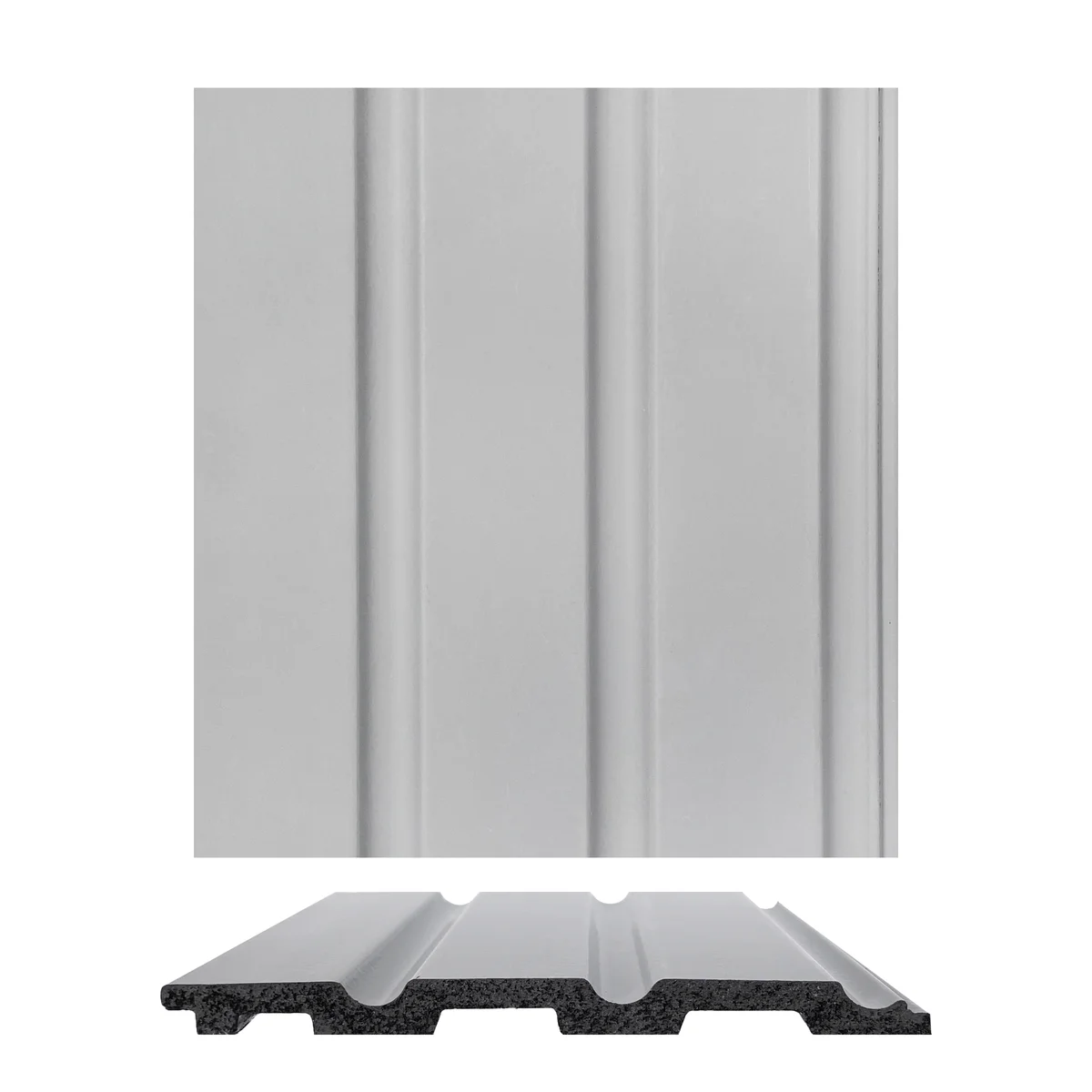 Cladyne PVC Wall Panel Louvers Panel/Planks 8 Feet * 5 Inch - CL 6216 ND