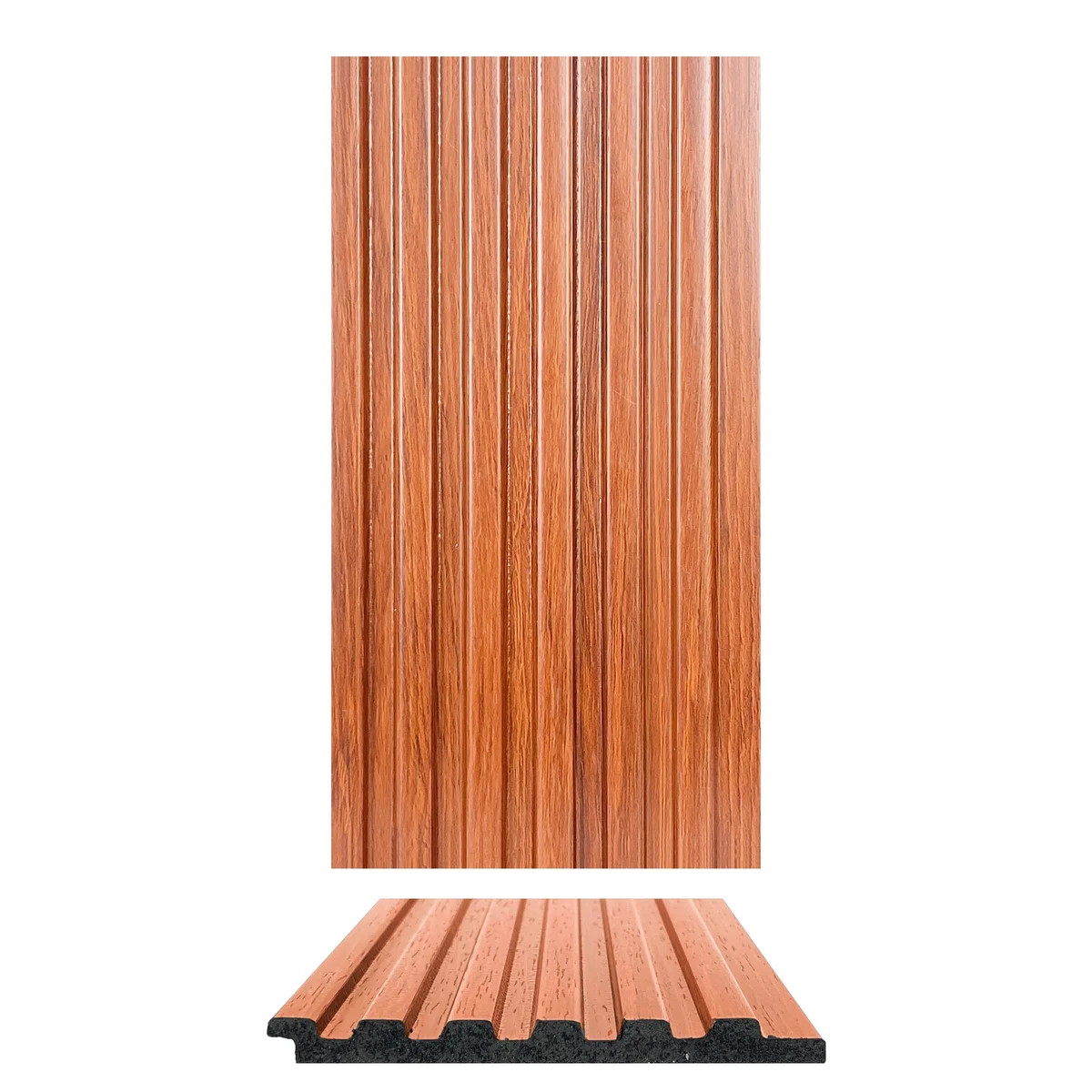WoodGrove PVC Wall Panel Louvers Panel/Planks 8 Feet * 3.75 Inch - NDX 9989 ND