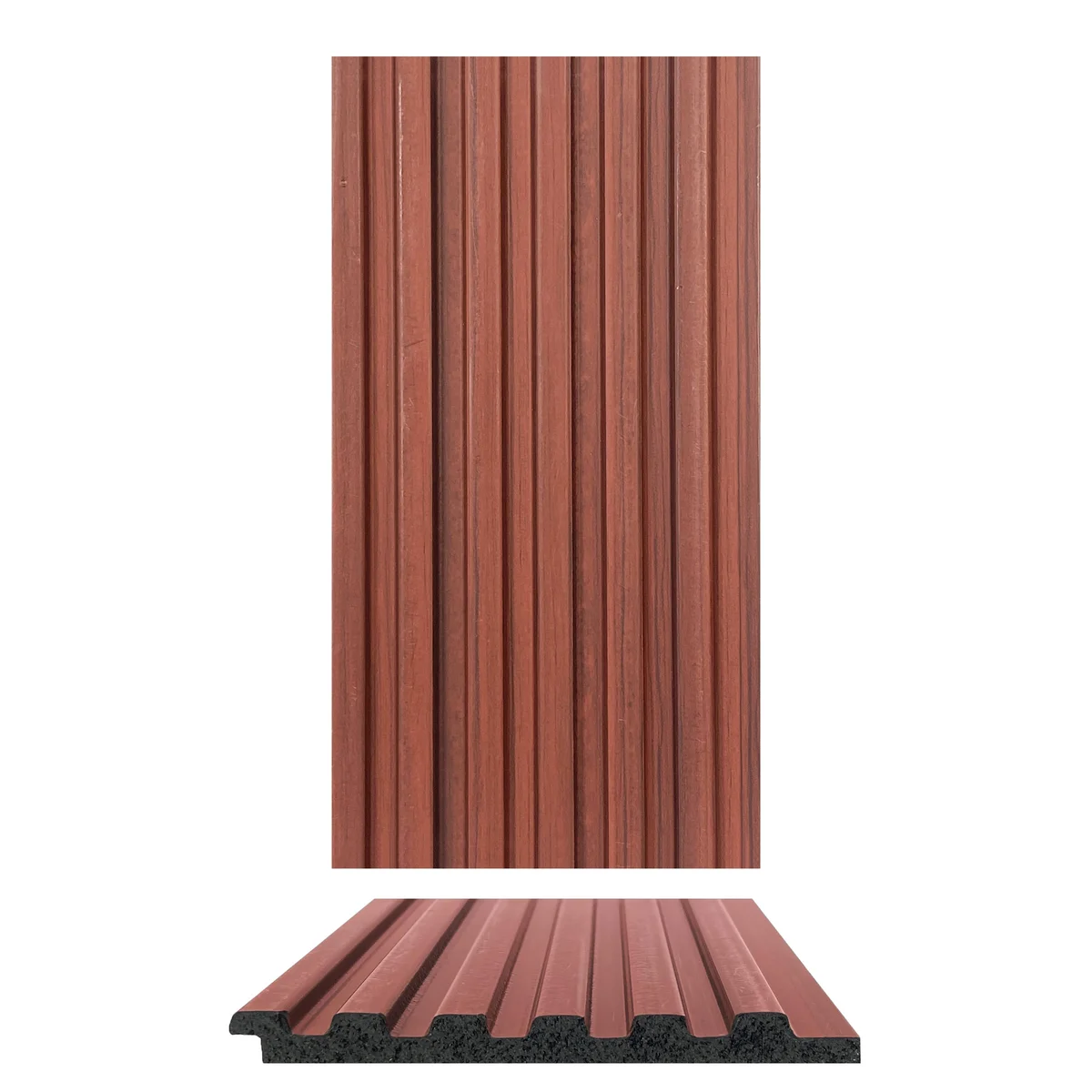 WoodGrove PVC Wall Panel Louvers Panel/Planks 8 Feet * 3.75 Inch - NDX 9991 ND