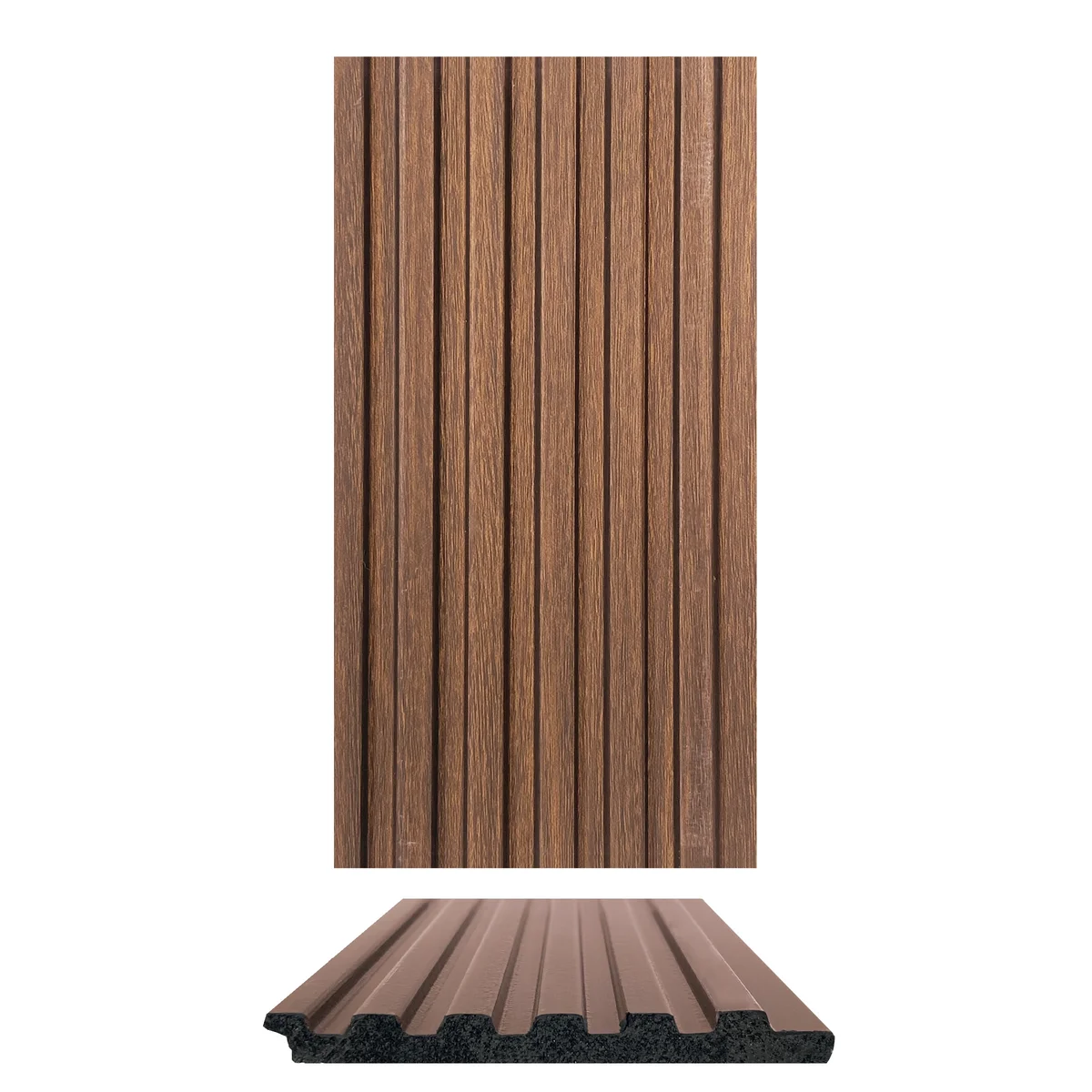 Cladyne PVC Wall Panel Louvers Panel/Planks 8 Feet * 3.75 Inch - CL 6229 ND