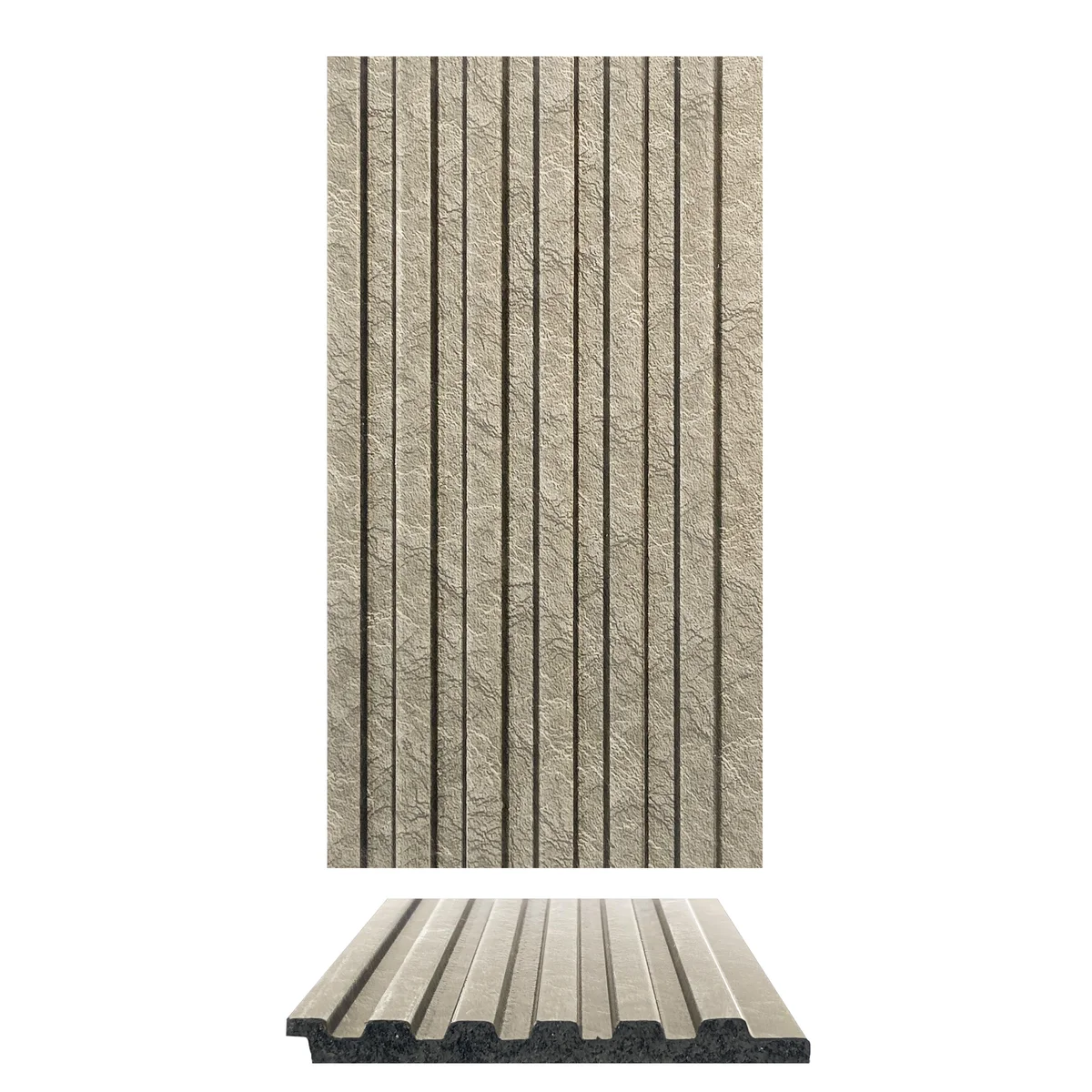 Cladyne PVC Wall Panel Louvers Panel/Planks 8 Feet * 3.75 Inch - CL 6230 ND