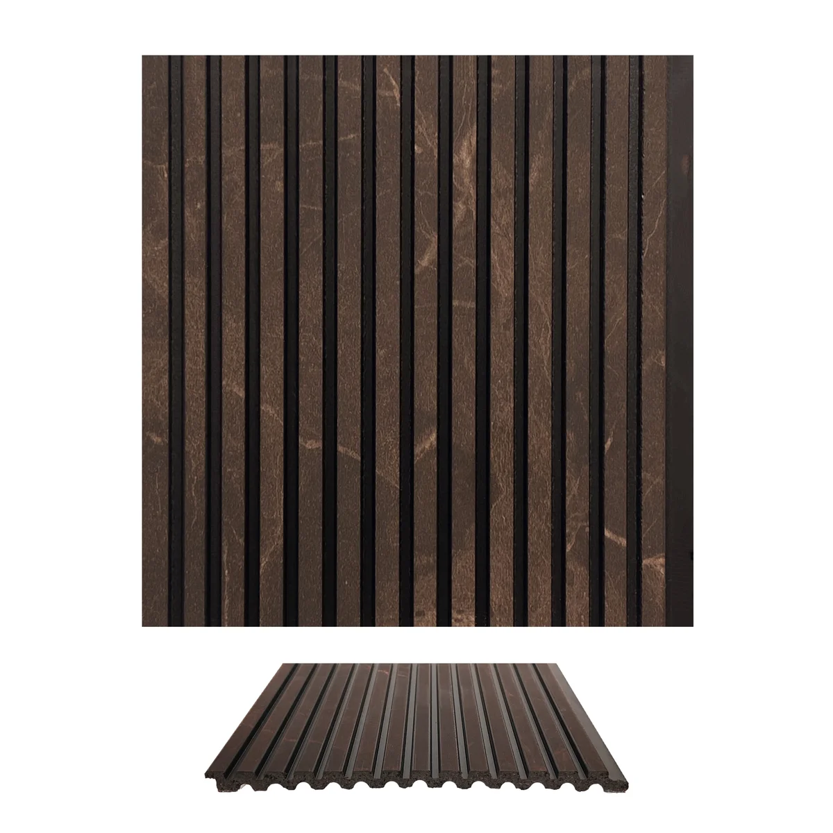 Marbelite PVC Wall Panel Louvers Panel/Planks 8 Feet * 5 Inch - G 02 ND