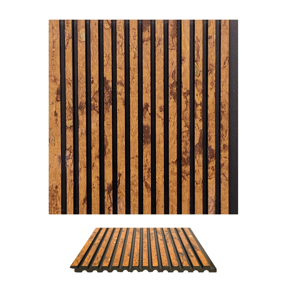 WoodGrove PVC Wall Panel Louvers Panel/Planks 8 Feet * 5 Inch - G 04 ND