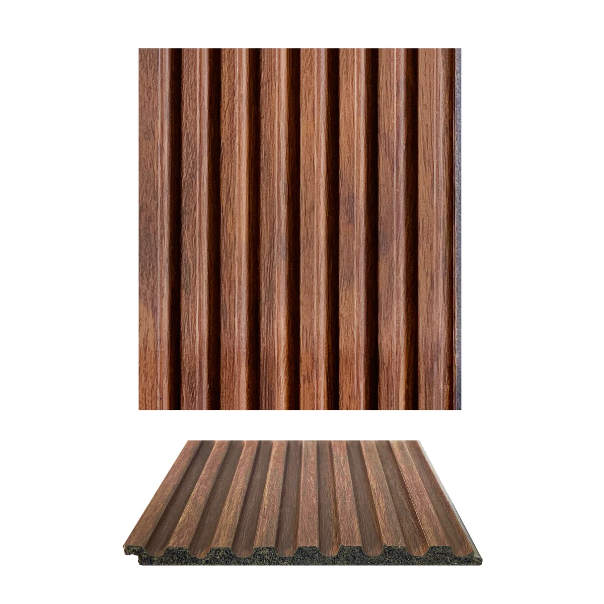 WoodGrove PVC Wall Panel Louvers Panel/Planks 8 Feet * 5 Inch - ETO 1009 ND