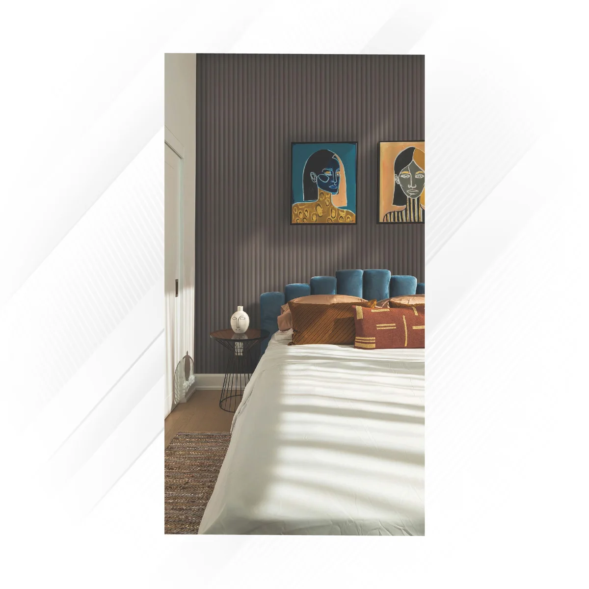 Sirocco Twin Louvers & Laminates 8 Feet * 5 Inch | GL-13014 (Louvers)