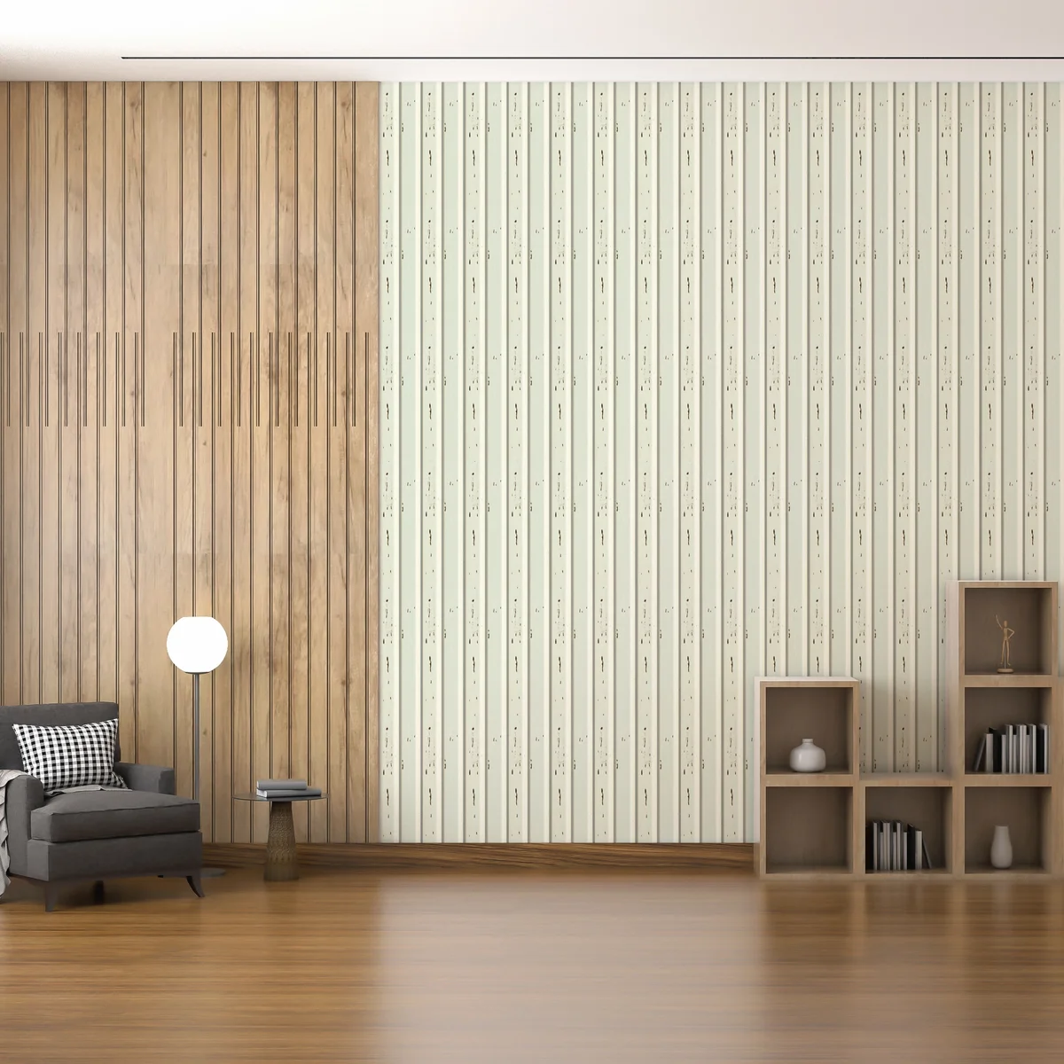 Treelam Wallon Vol 1 Louvers Panel/Planks 8 Feet * 5 Inch - WL 1479