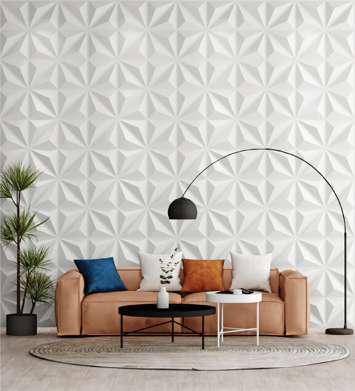 Dekoish Non - Self Adhesive 3D PVC Panel | Crystal - Rustic Wood