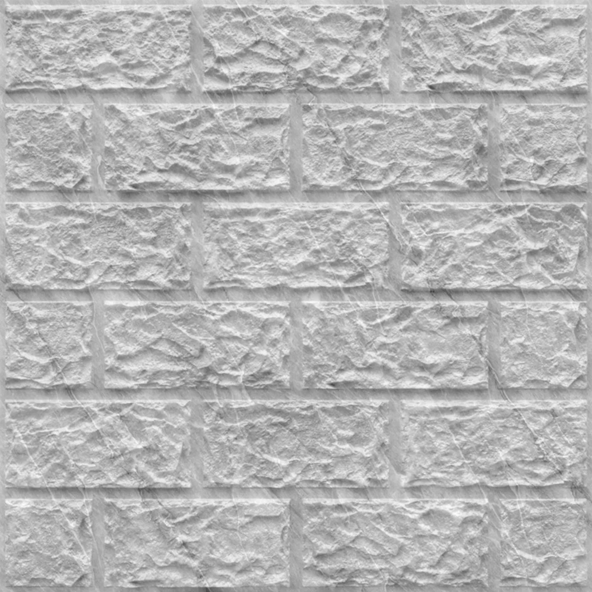 Dekoish Self-Adhesive 3D PVC Panel | TP 101 - White Marble