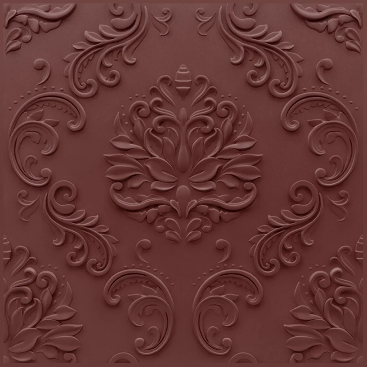 Dekoish Self-Adhesive 3D PVC Panel | TP 105 - Ruby Rose