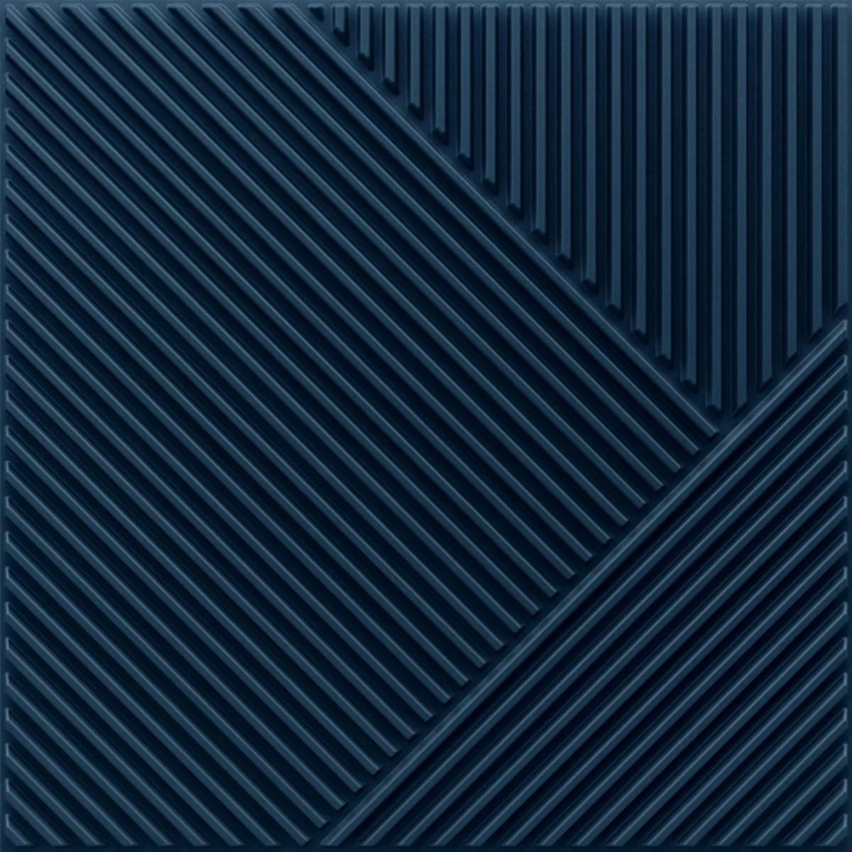 Dekoish Self-Adhesive 3D PVC Panel | TP 106 - Navy Blue