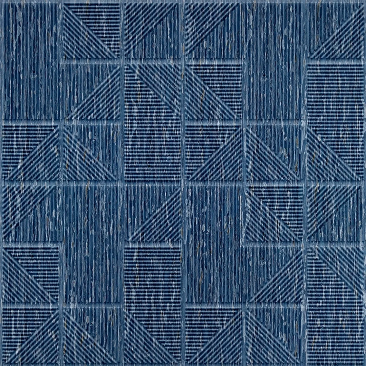Dekoish Self-Adhesive 3D PVC Panel | TP 107 - Electric Blue