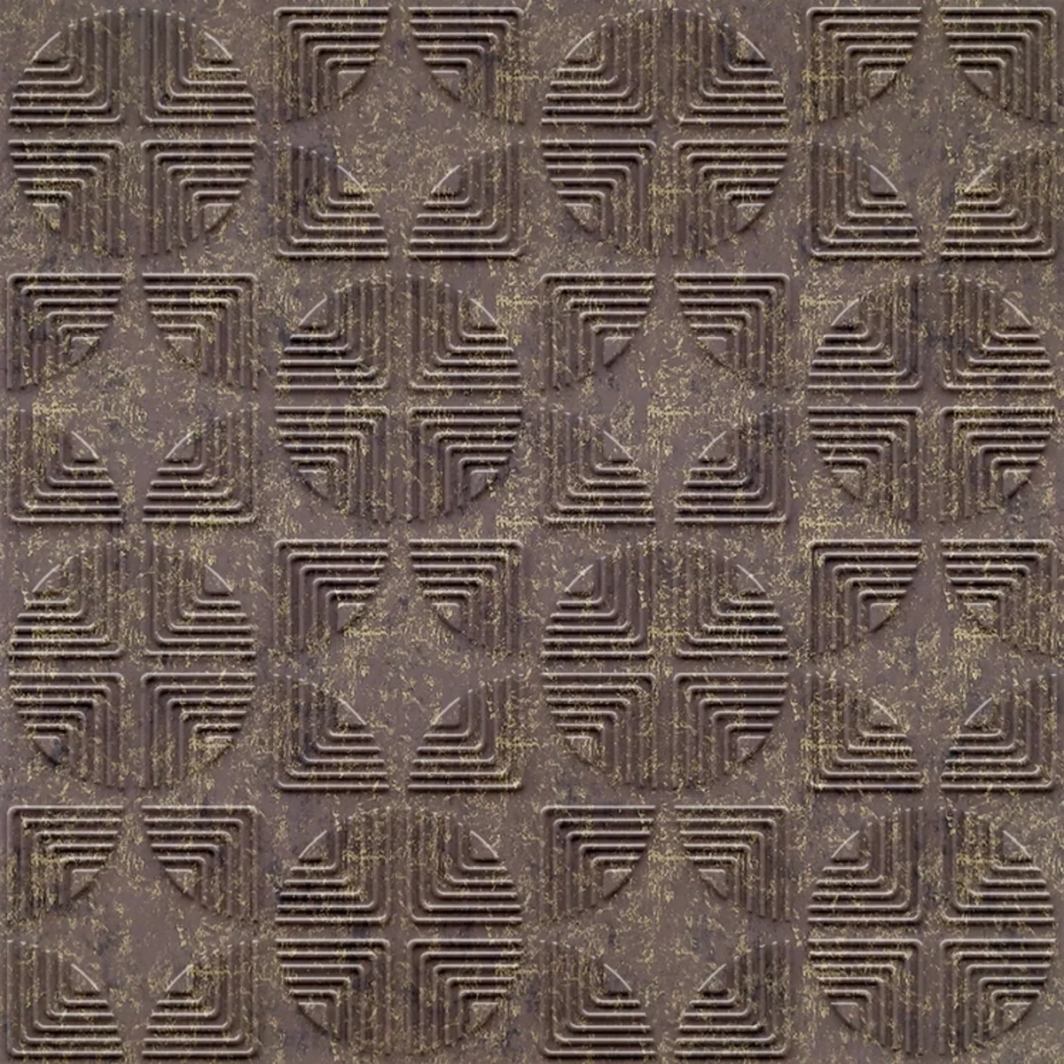 Dekoish Self-Adhesive 3D PVC Panel | TP 109 - Magnum Brown