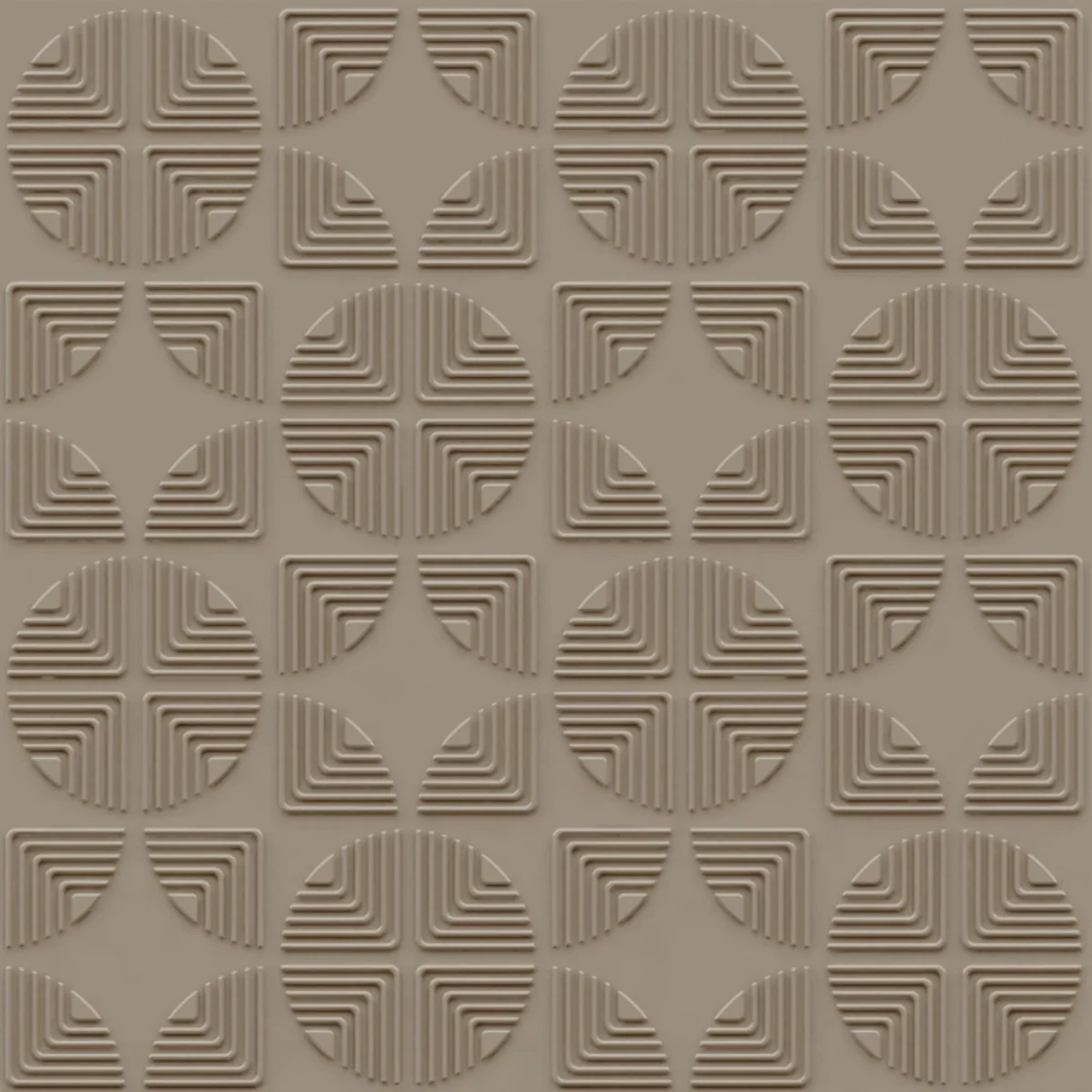 Dekoish Self-Adhesive 3D PVC Panel | TP 109 - Mega Graige