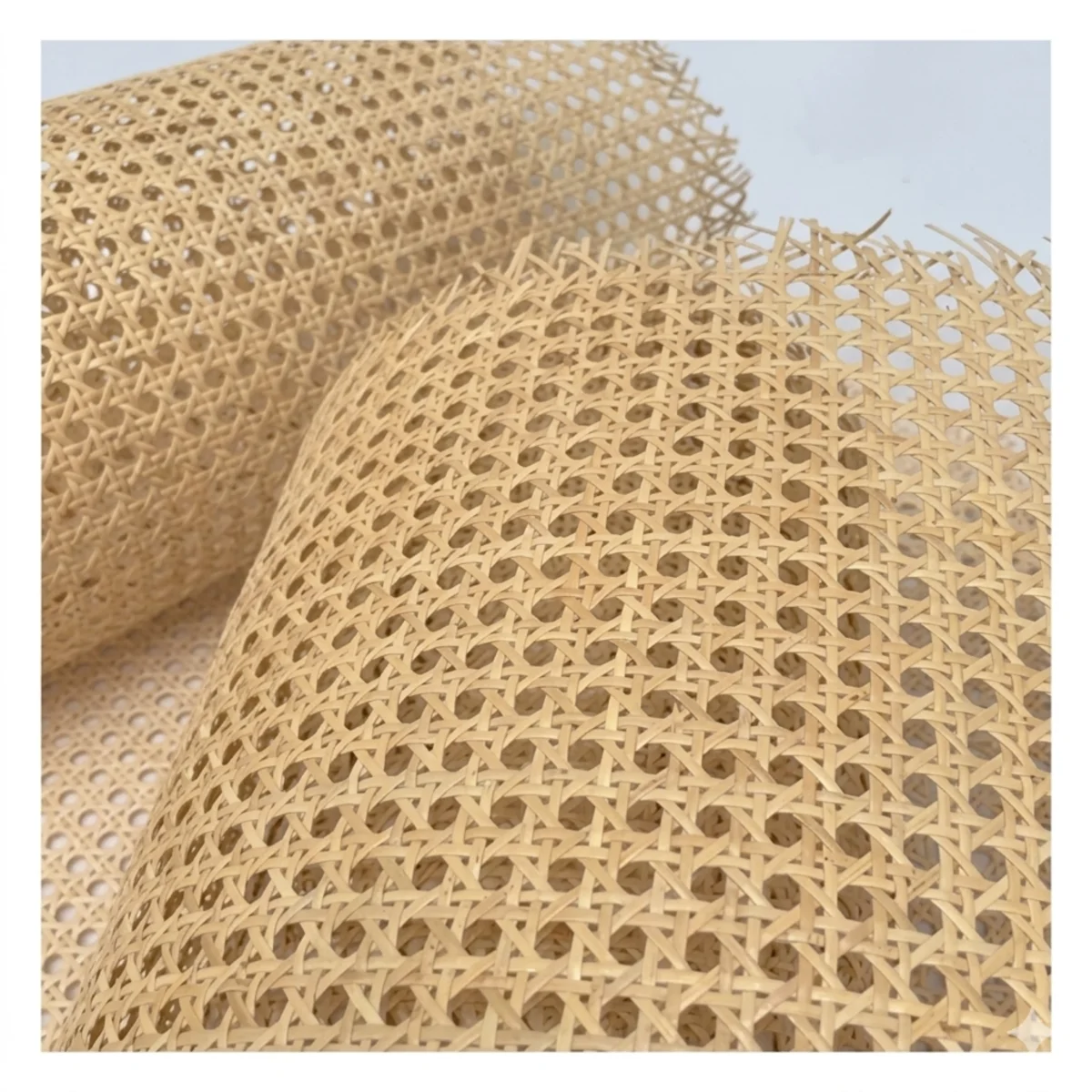 Hexagon Webbing Rattan Sheet (10 Feet * 2 Feet )