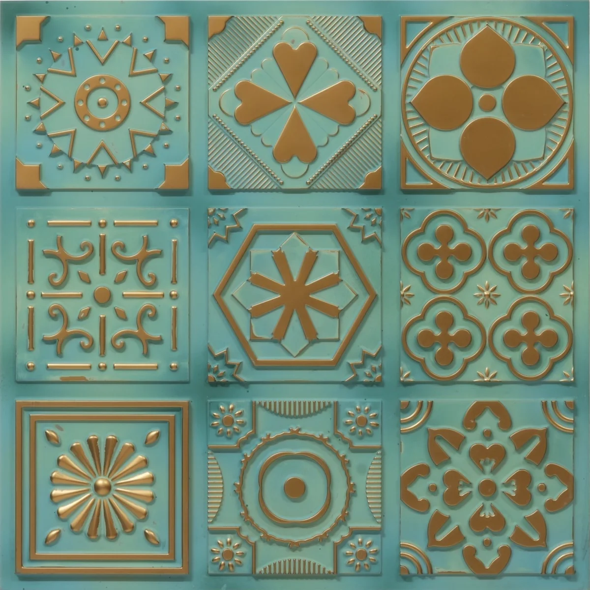 Archi Designer Ceiling/Wall Panel | 348 - Natural Patina