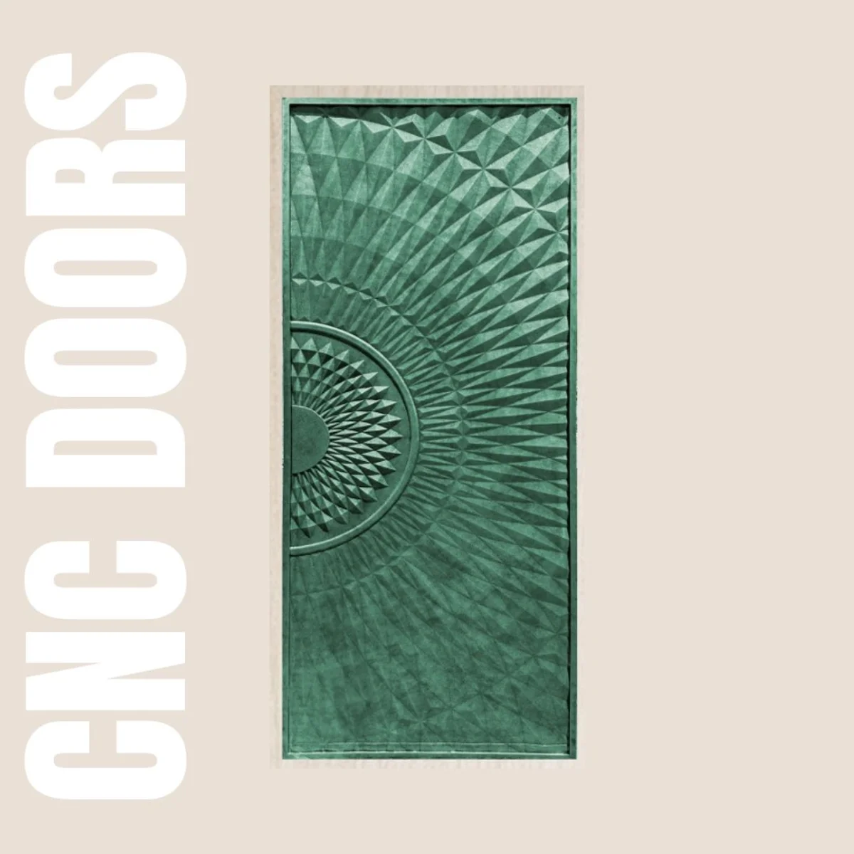 Panelx 3D HDHMR Main Door 12mm (Customised/Paintable) | 8 Feet * 4 Feet | 2501