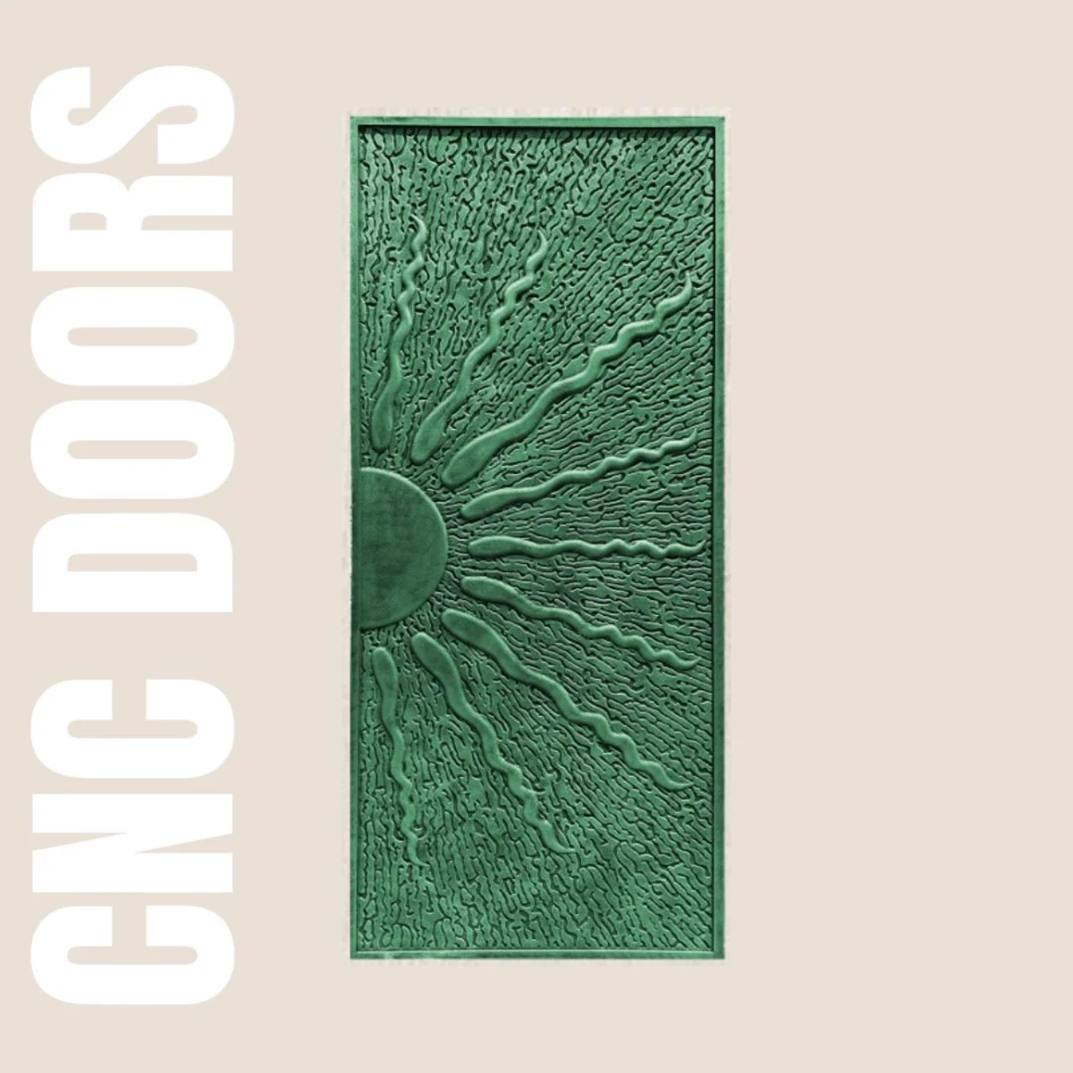 Panelx 3D HDHMR Main Door 12mm (Customised/Paintable) | 8 Feet * 4 Feet | 2502