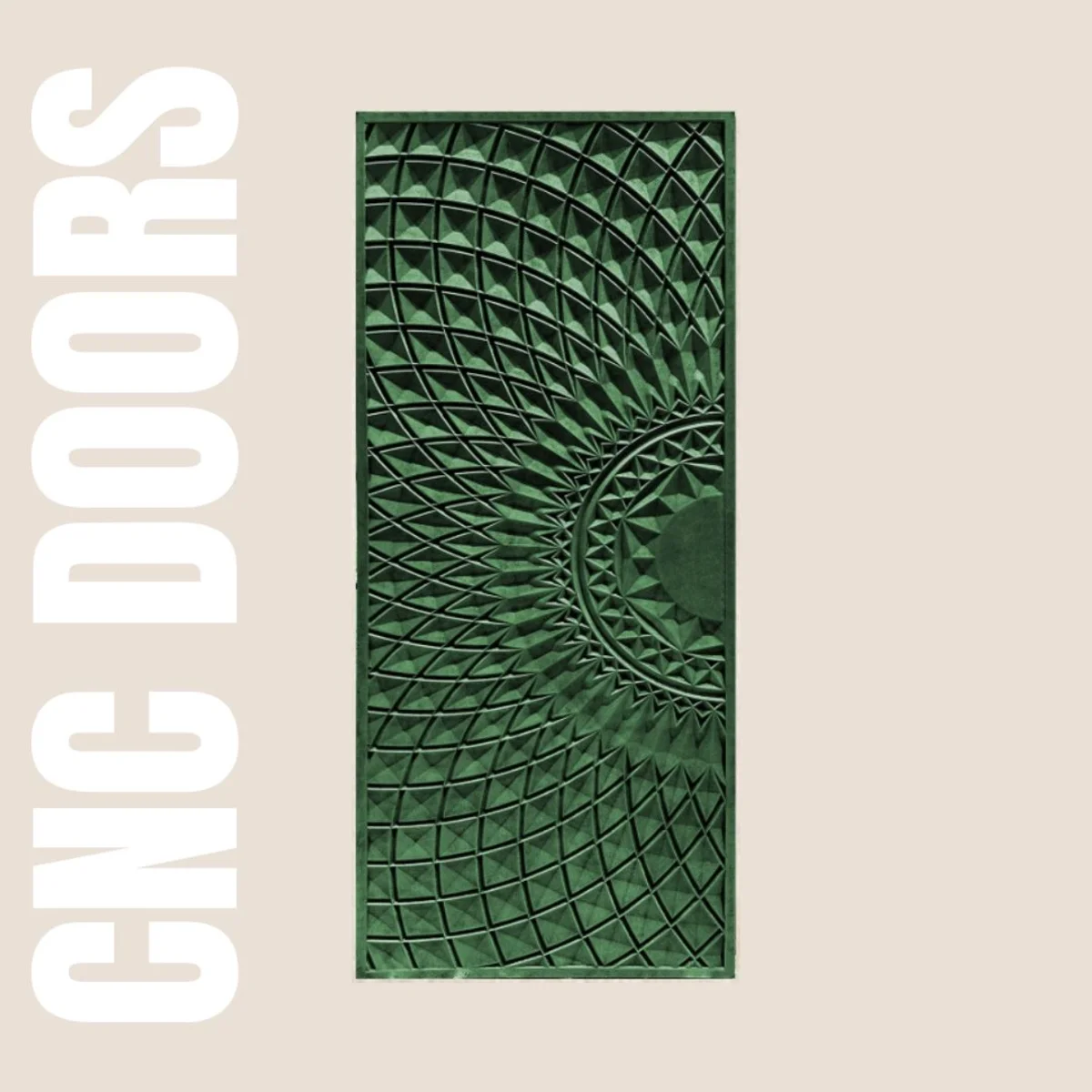 Panelx 3D HDHMR Main Door 12mm (Customised/Paintable) | 8 Feet * 4 Feet | 2508