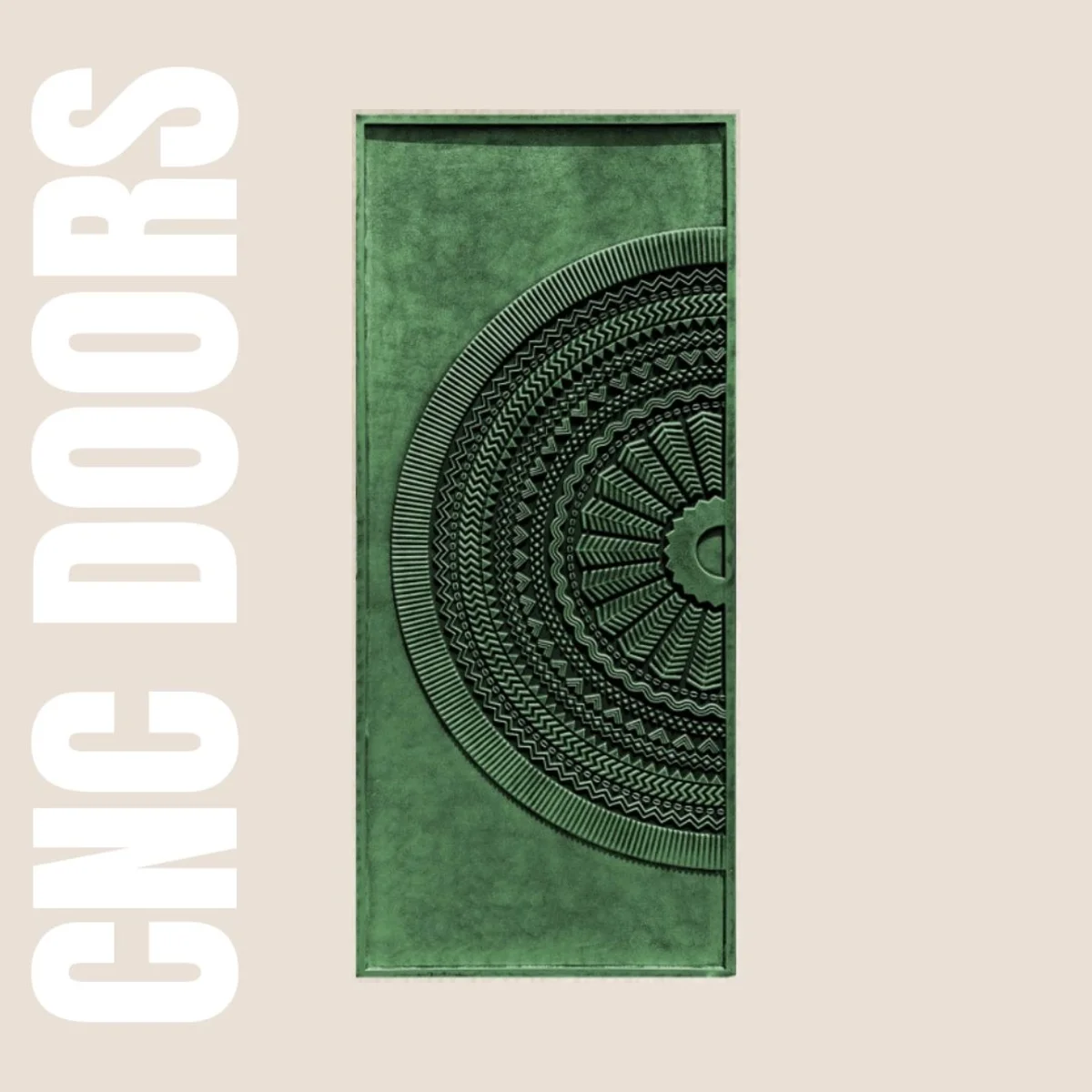 Panelx 3D HDHMR Main Door 12mm (Customised/Paintable) | 8 Feet * 4 Feet | 2509