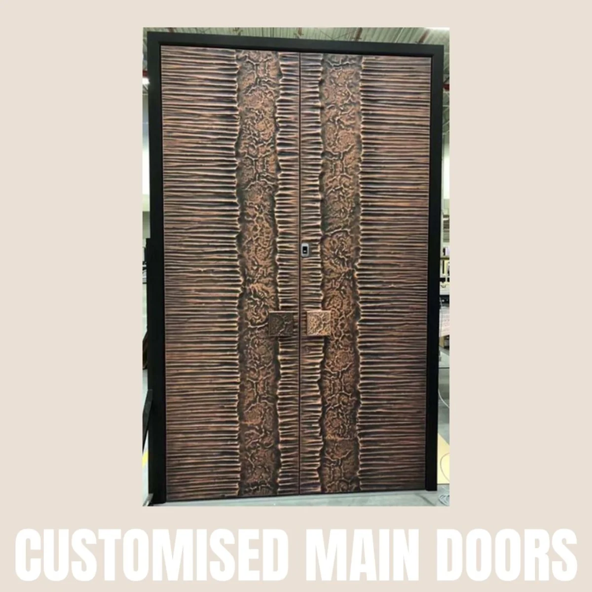 Panelx 3D HDHMR Main Door 12MM (Customised/Paintable) | 8 Feet * 4 Feet | 2520