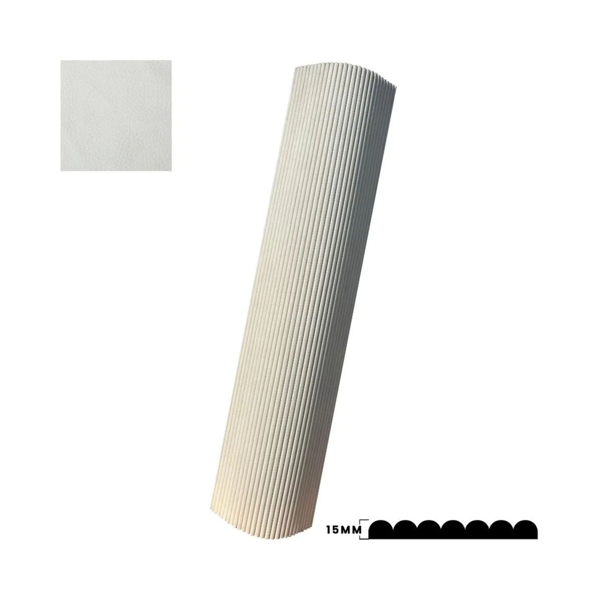 Sutton Premium Flexible Louvers Panel/Planks 8 Feet * 2 Feet - 1935