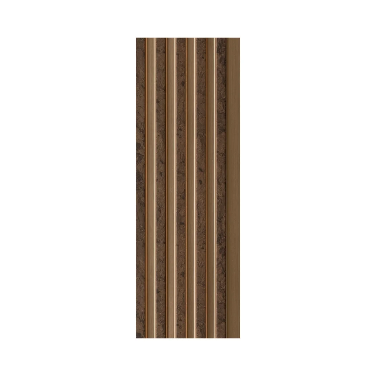 Decora PVC Wall Panel Louvers Panel/Planks 8 Feet * 5 Inch | LC - 1016
