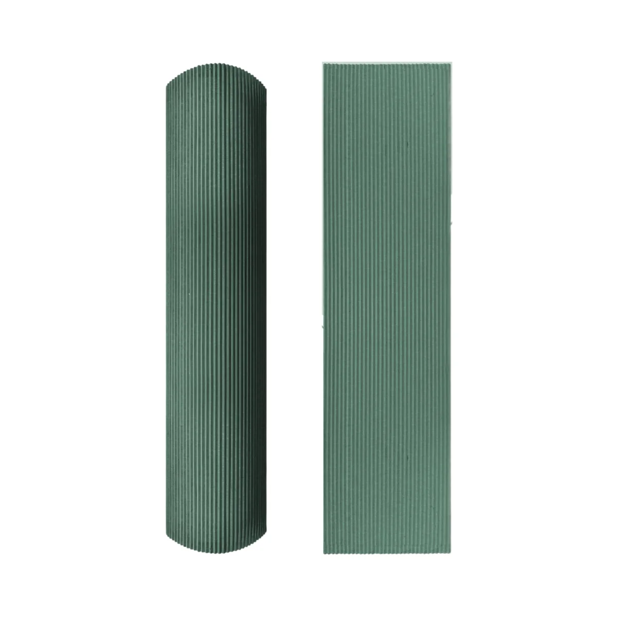 Panelx Flexible Fluted HDHMR Louvers Panel | 8 Feet * 2 Feet | 2803