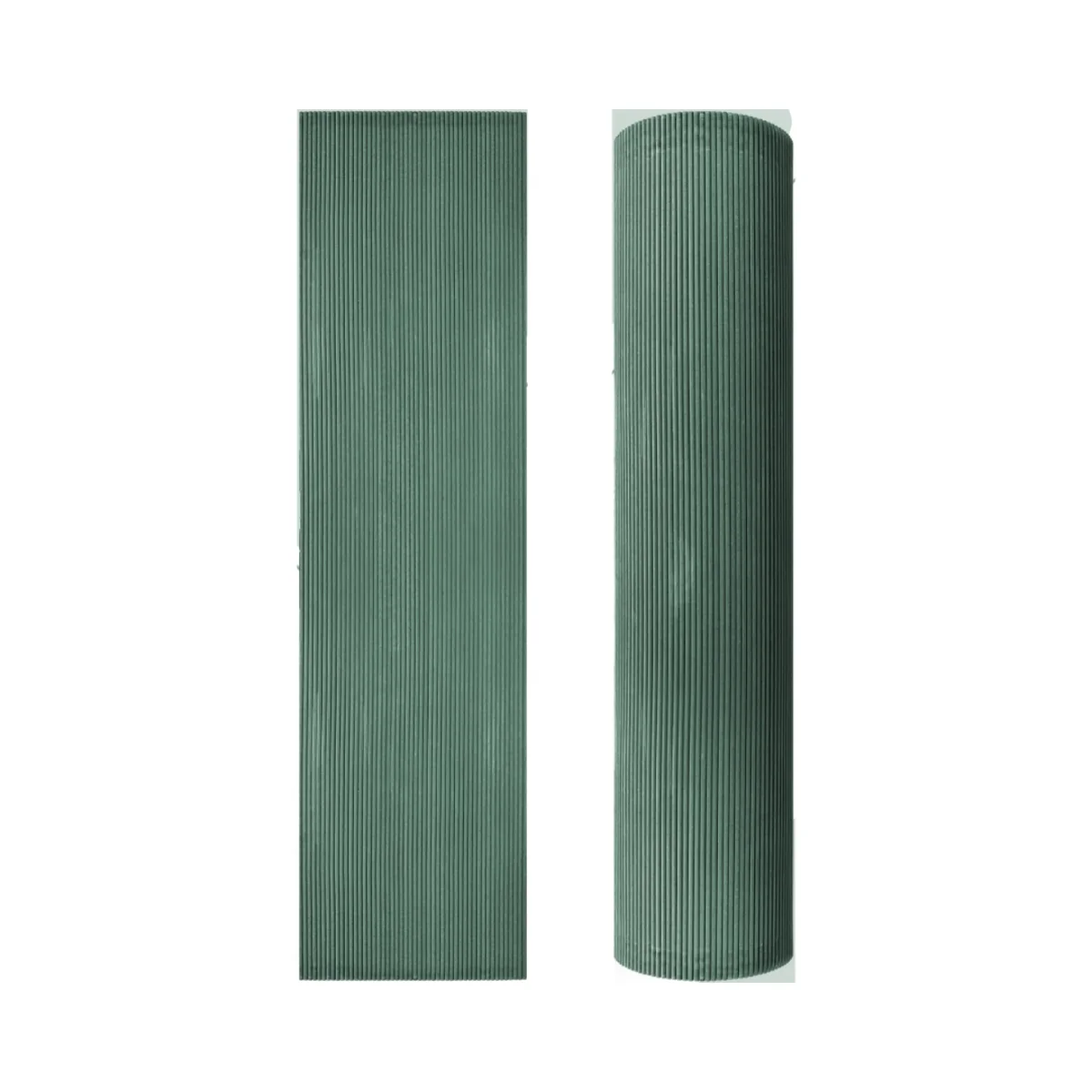 Panelx Flexible Fluted HDHMR Louvers Panel | 8 Feet * 2 Feet | 2806