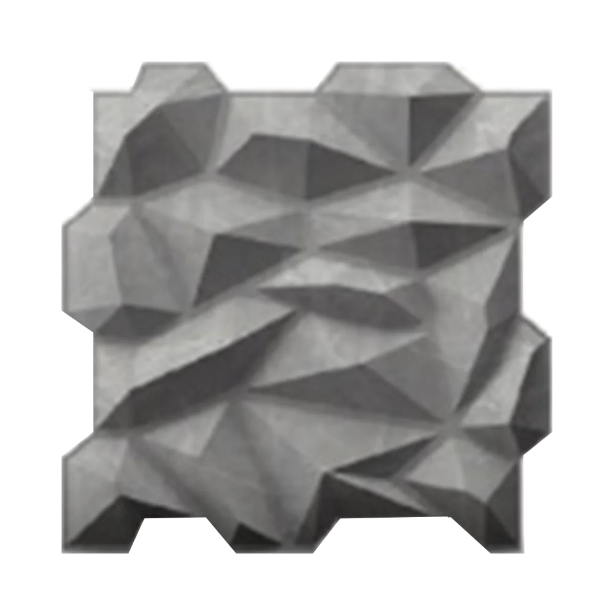 Dekoish Non - Self Adhesive 3D PVC Panel | 5002 - Gray Marble