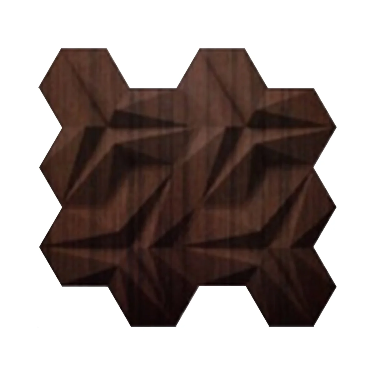 Dekoish Non - Self Adhesive 3D PVC Panel | 5003 - Walnut Wood