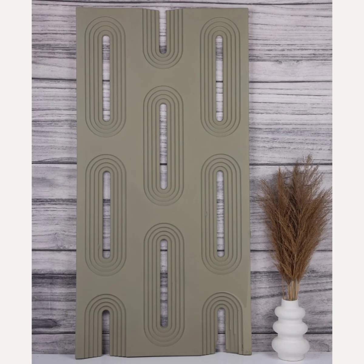 Mirraco PU Stone Wall Panel 2 Feet * 4 Feet | AR - 109 Oval Oasis