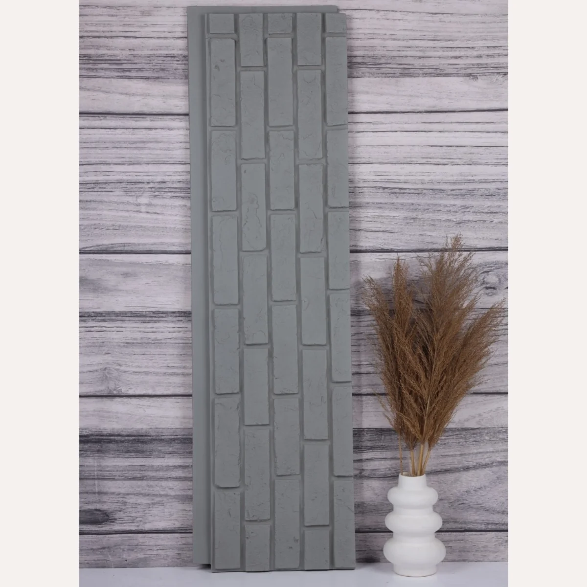 Mirraco PU Stone Wall Panel 1 Feet * 4 Feet | AR - 116 Industrial Brick Wall