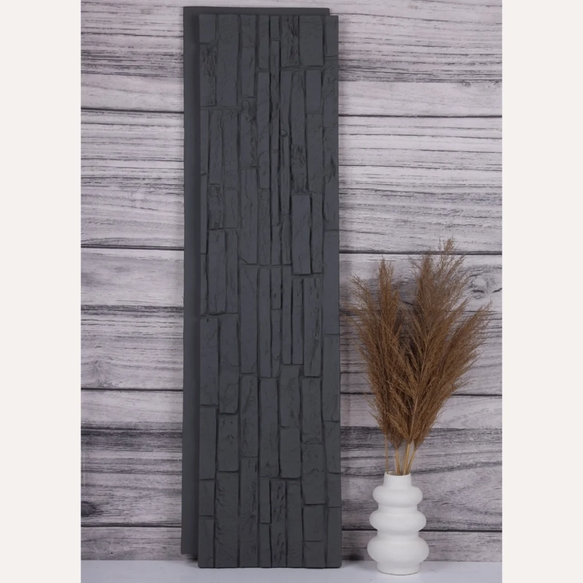Mirraco PU Stone Wall Panel 1 Feet * 4 Feet | AR - 118 Rustic Brick Wall