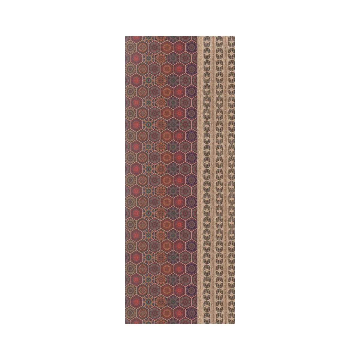 Sloan Decorative Cork Sheet & Matching Louver | 8 Feet * 2 Feet | 1436