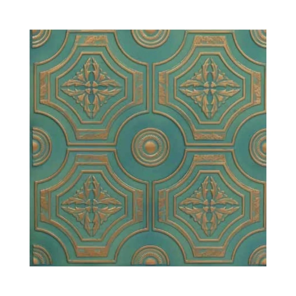 Ceilix 3D PVC Panel | 227 - Vintage Tin