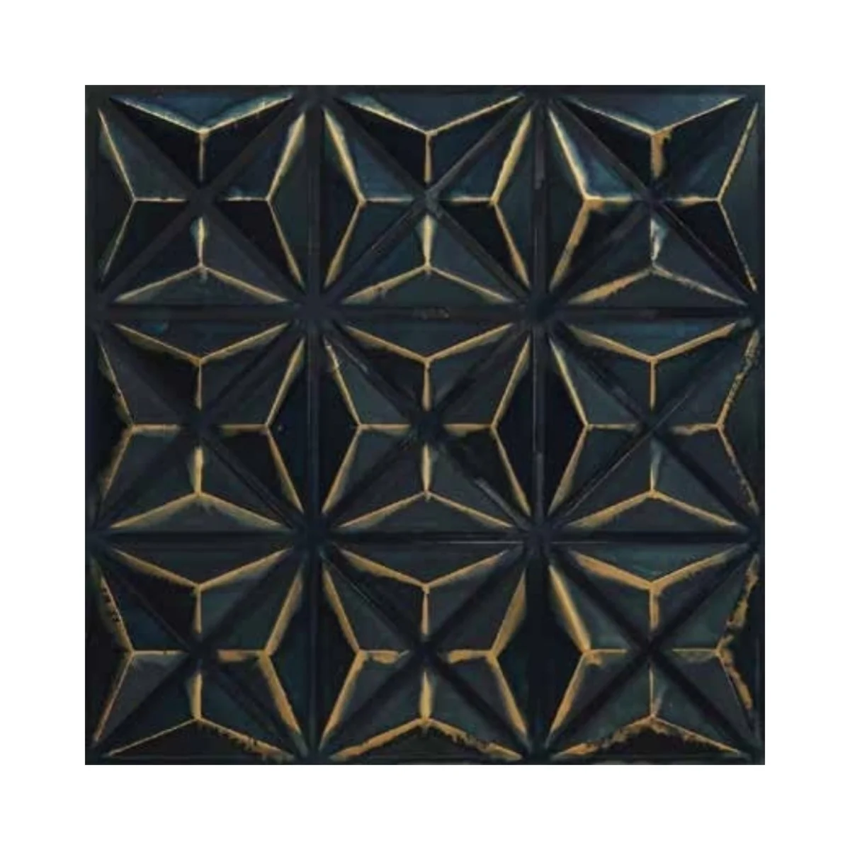Ceilix 3D PVC Panel | 342 - Midnight Gold