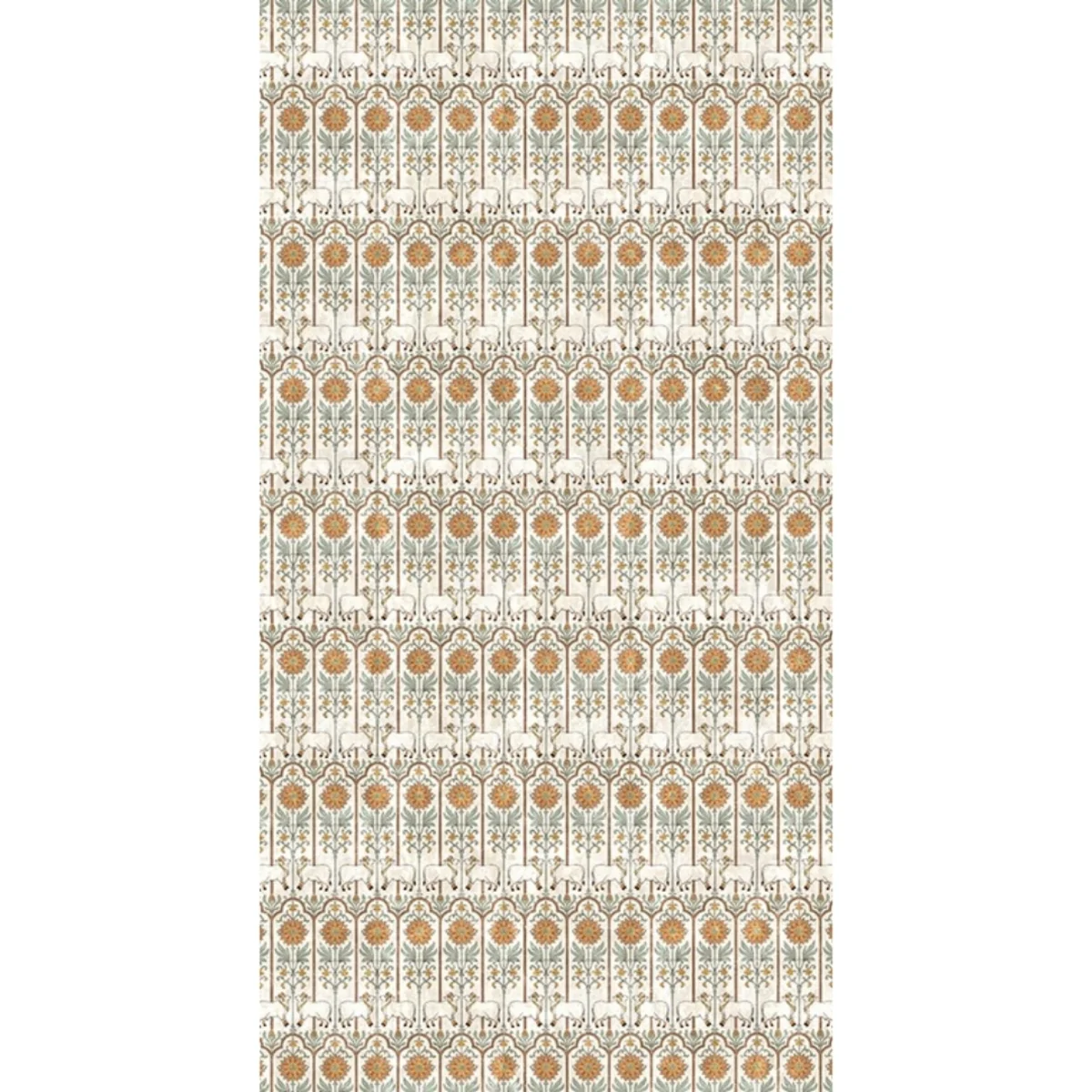 Indian Folk Art 1 mm Digital Laminate (Mica/Sunmica) | Nandini - RR1002 A-14 (PR)
