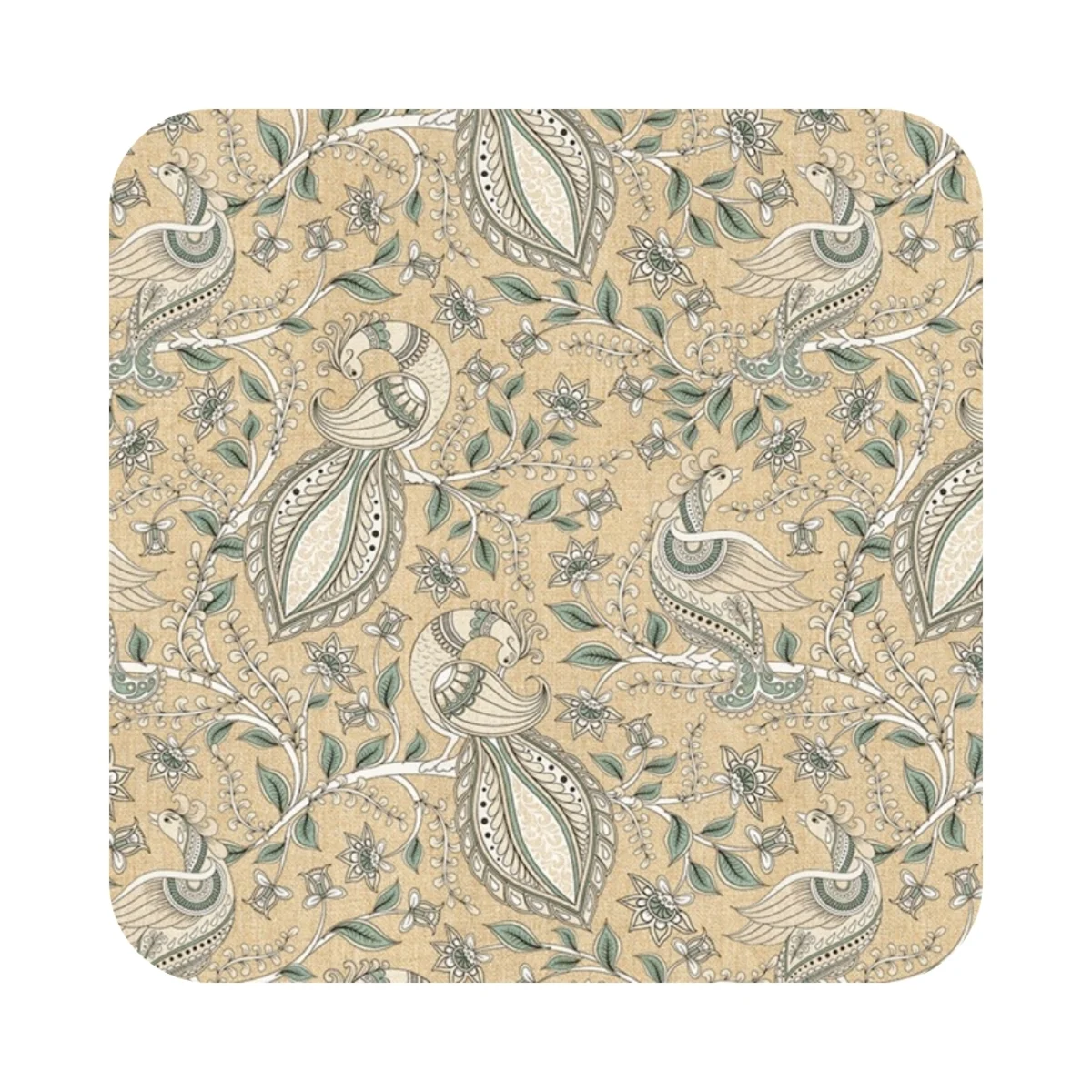 Indian Folk Art 1 mm Digital Laminate (Mica/Sunmica) | Morchitra - RR1011 A-118 (PR)