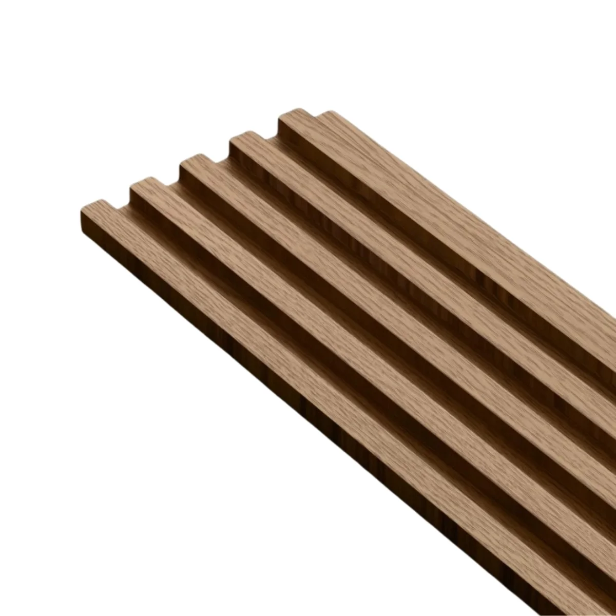Wooden Fluted Louvers Panel/Planks 9.5 Feet * 5 Inch - FL 3441