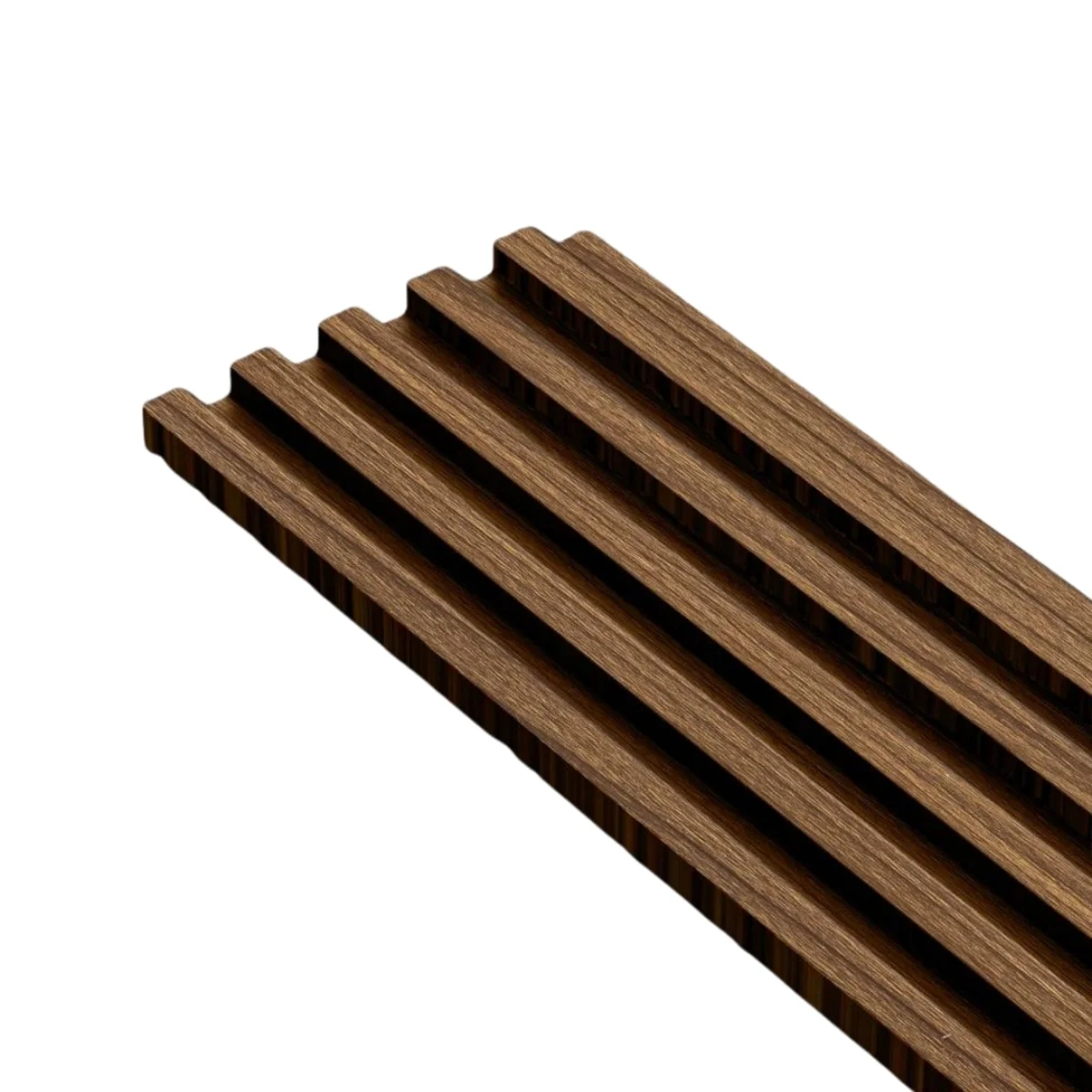 Wooden Fluted Louvers Panel/Planks 9.5 Feet * 5 Inch - FL 3443