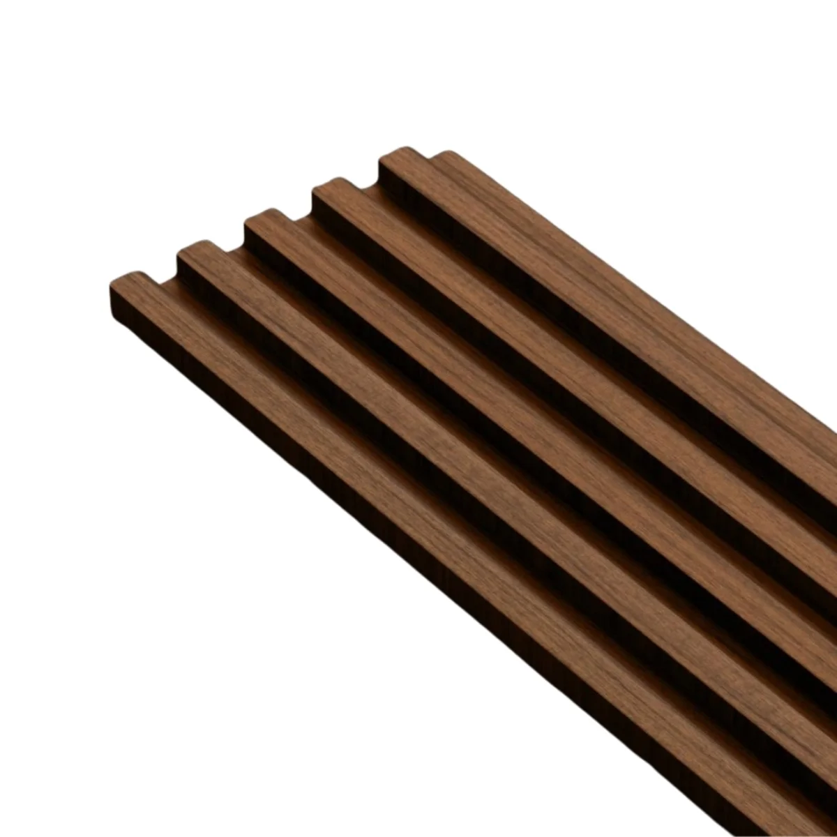 Wooden Fluted Louvers Panel/Planks 9.5 Feet * 5 Inch - FL 3444