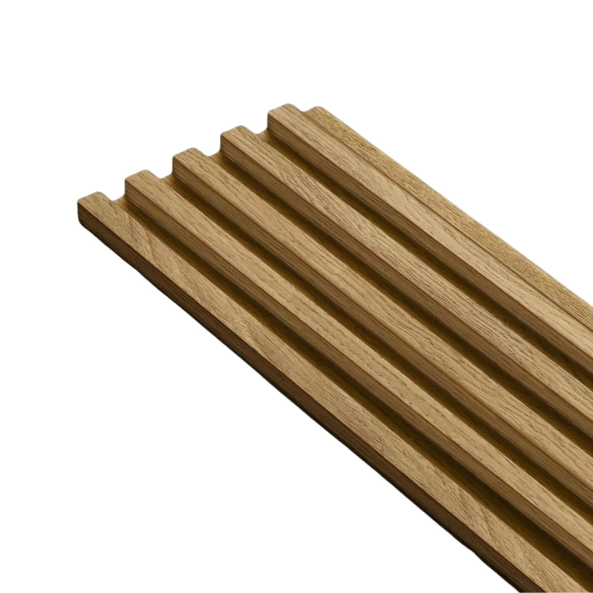 Wooden Fluted Louvers Panel/Planks 9.5 Feet * 5 Inch - FL 3477