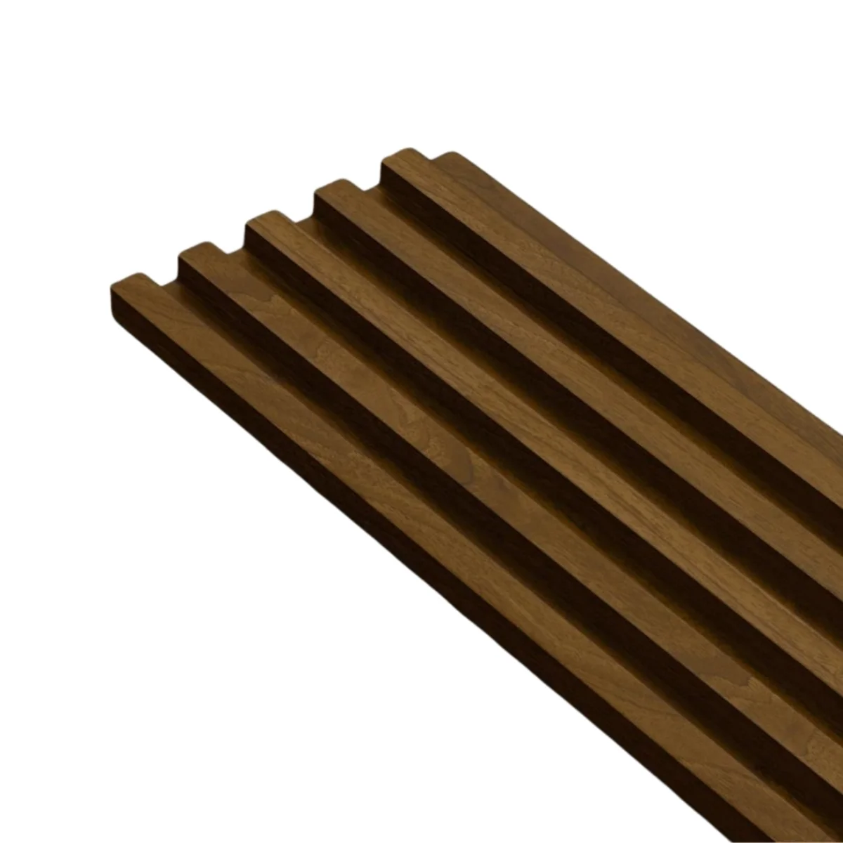 Wooden Fluted Louvers Panel/Planks 9.5 Feet * 5 Inch - FL 3479
