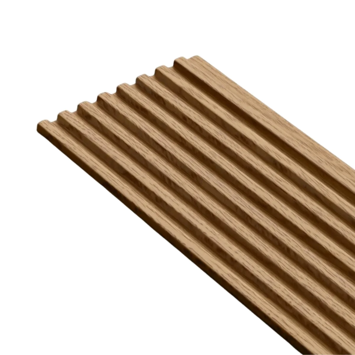 Wooden Fluted Louvers Panel/Planks 9.5 Feet * 5 Inch - FL 3461