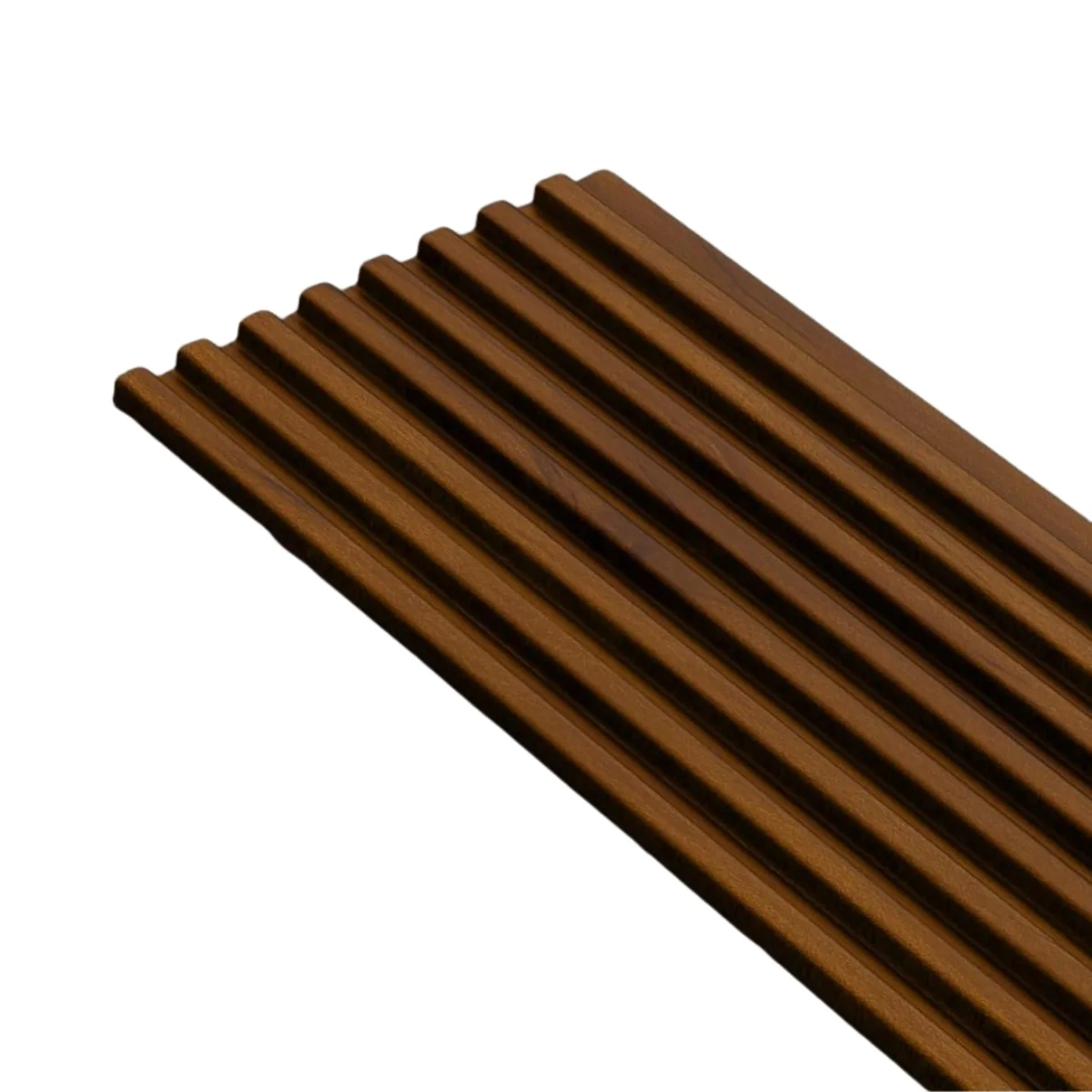 Wooden Fluted Louvers Panel/Planks 9.5 Feet * 5 Inch - FL 3469