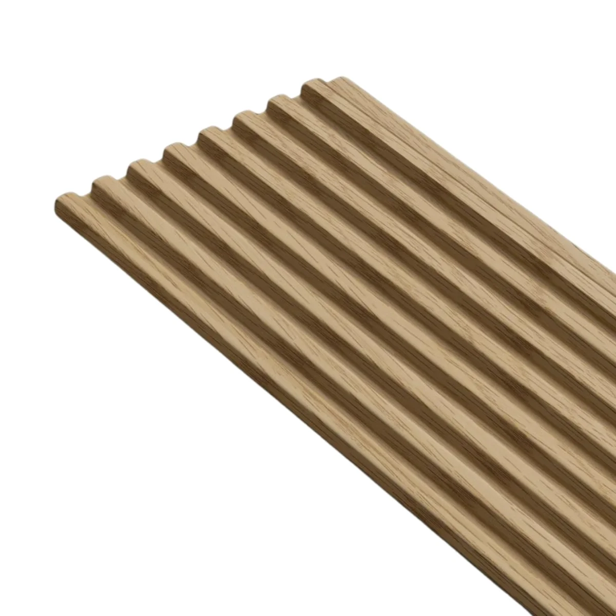 Wooden Fluted Louvers Panel/Planks 9.5 Feet * 5 Inch - FL 3486
