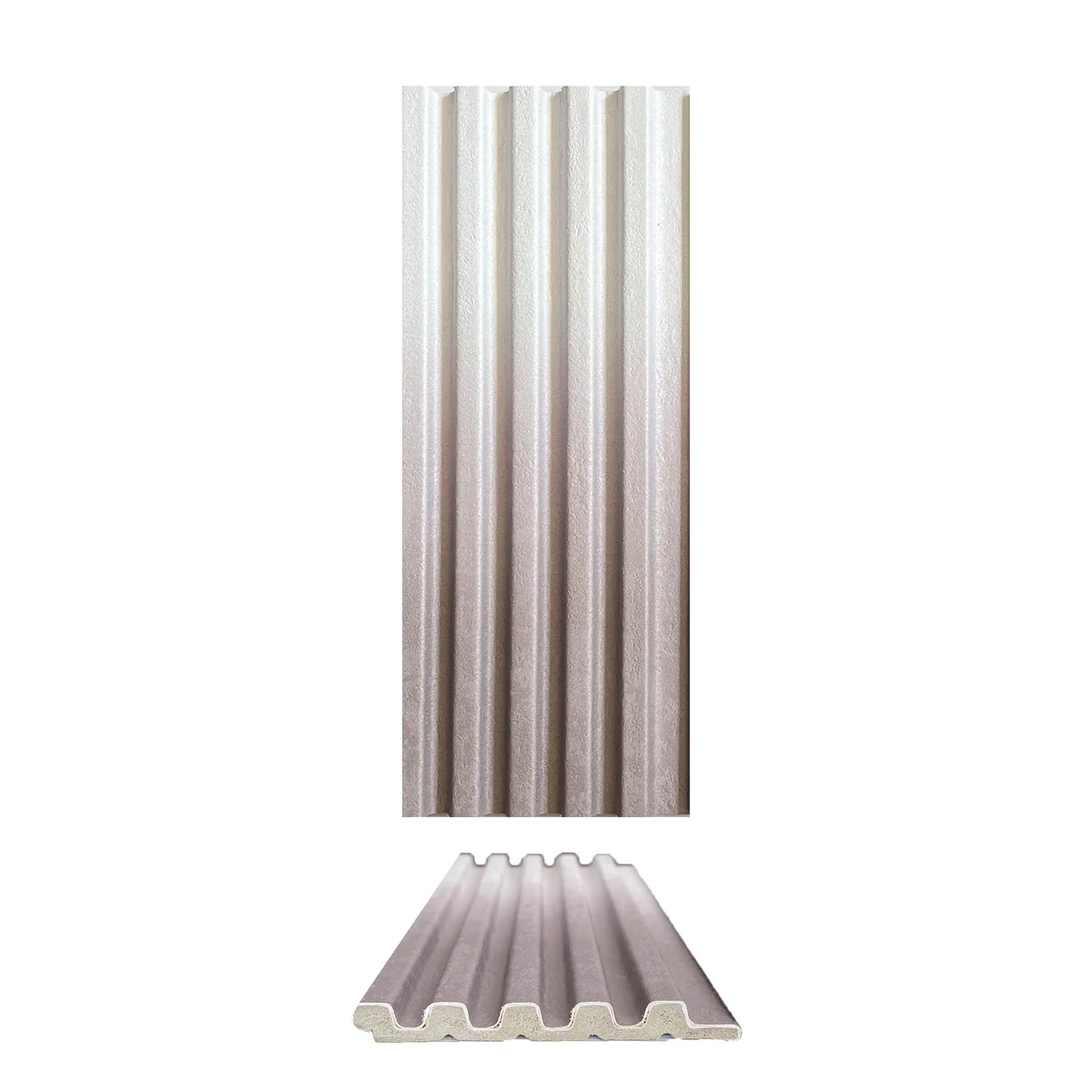 Ombre Gradient 1.25mm Laminate (Mica/Sunmica) With Matching Ombre Fluted Panel | 2726