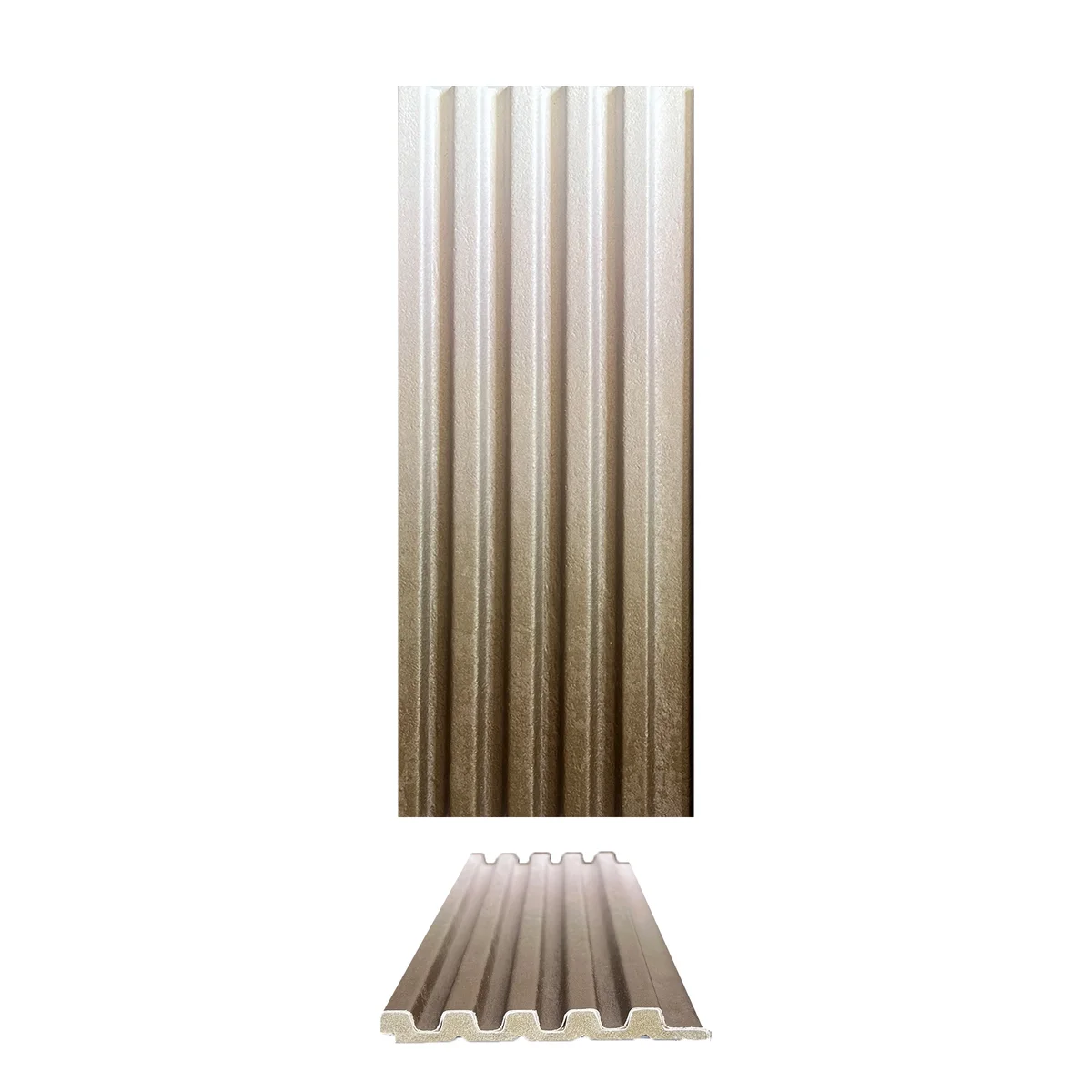 Ombre Gradient 1.25mm Laminate (Mica/Sunmica) With Matching Ombre Fluted Panel | 2723
