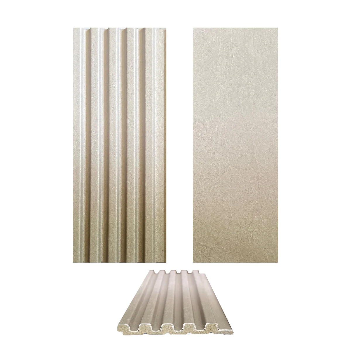 Ombre Gradient 1.25mm Laminate (Mica/Sunmica) With Matching Ombre Fluted Panel | 2722