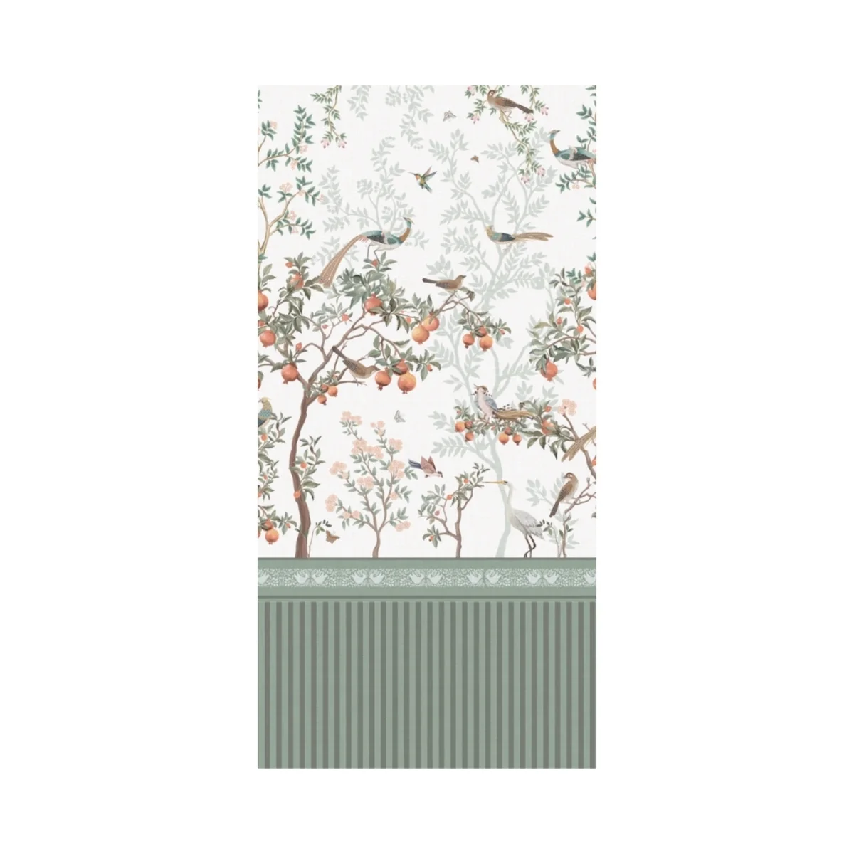 Rajgharana Indian Folk Art 1 mm Laminate (Mica/Sunmica) | 1120 A-118 (PR) Anar Bagh